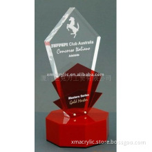 fashion clear acrylic crystal trophy
